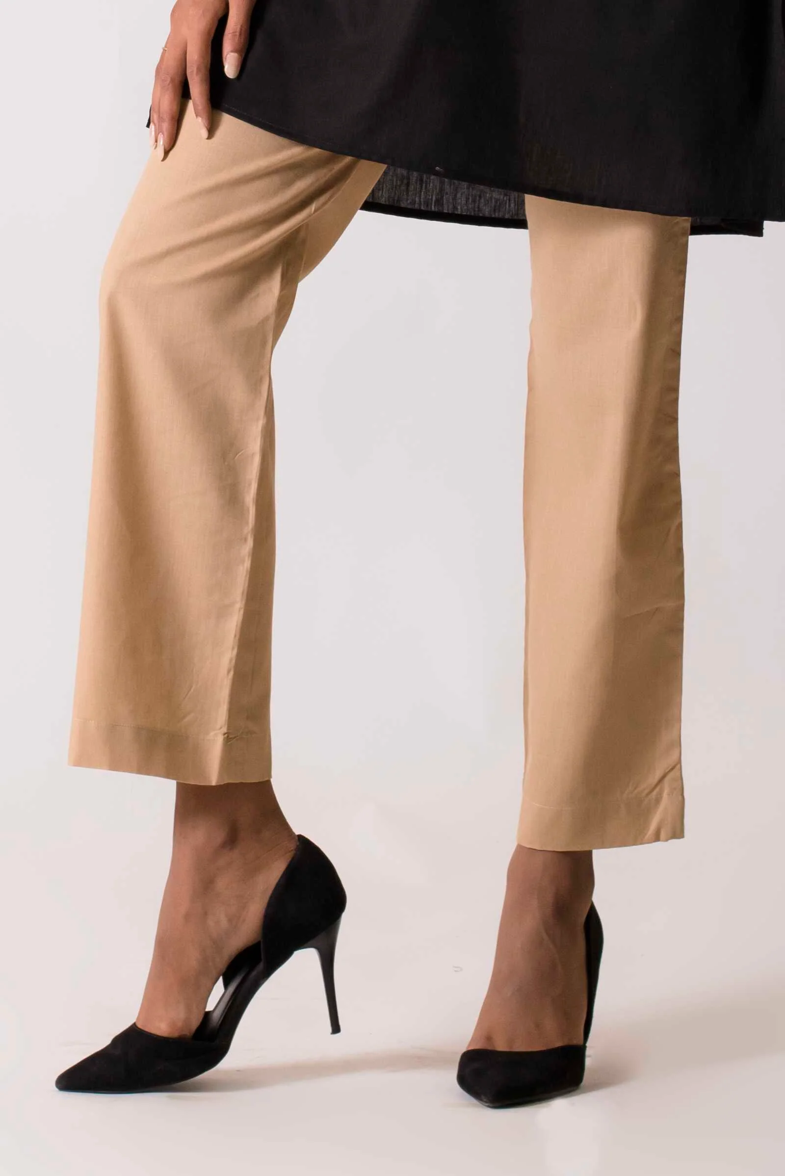 Basic Straight Pants - Image 3